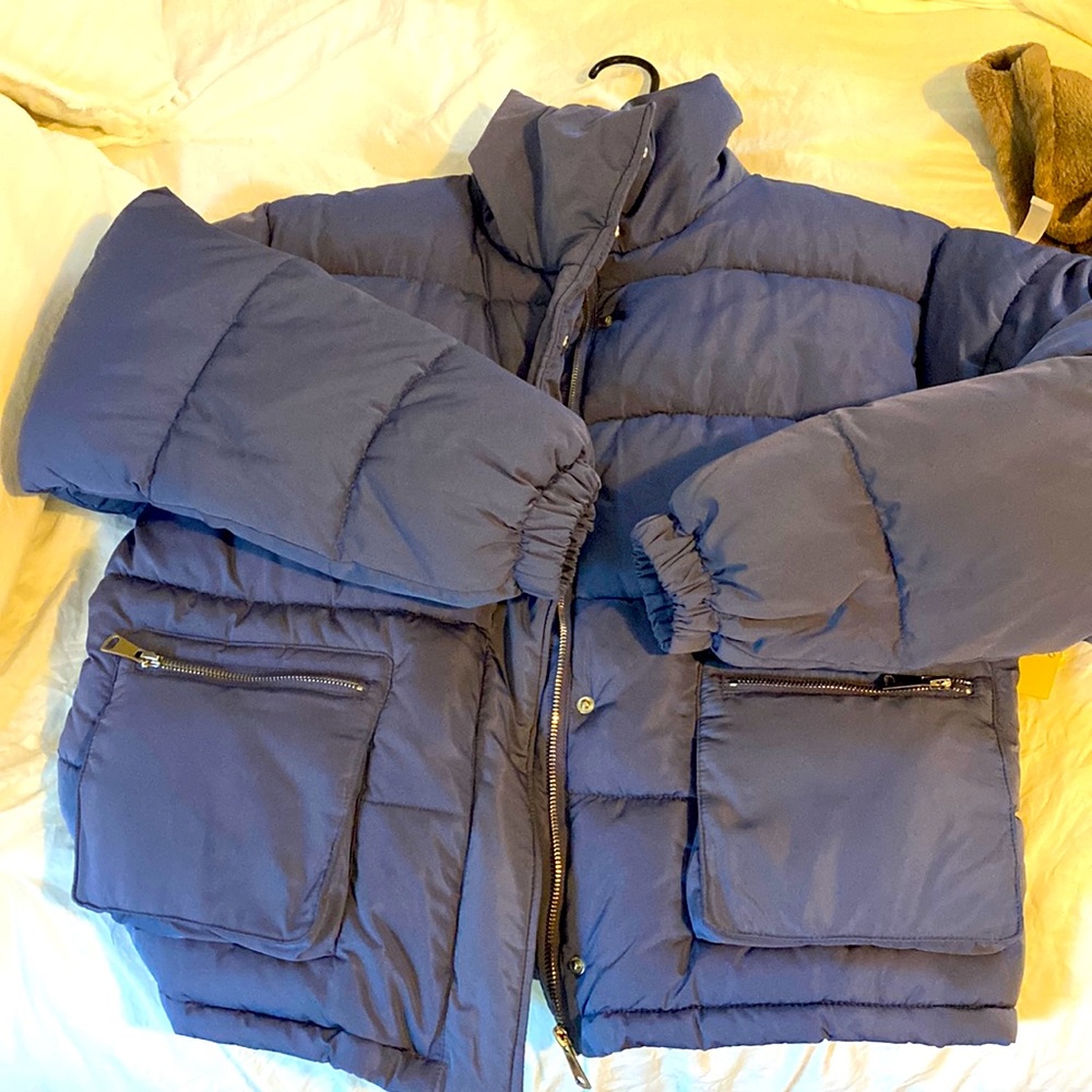 Large puff jacket